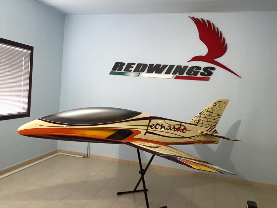 leonardo rc jet