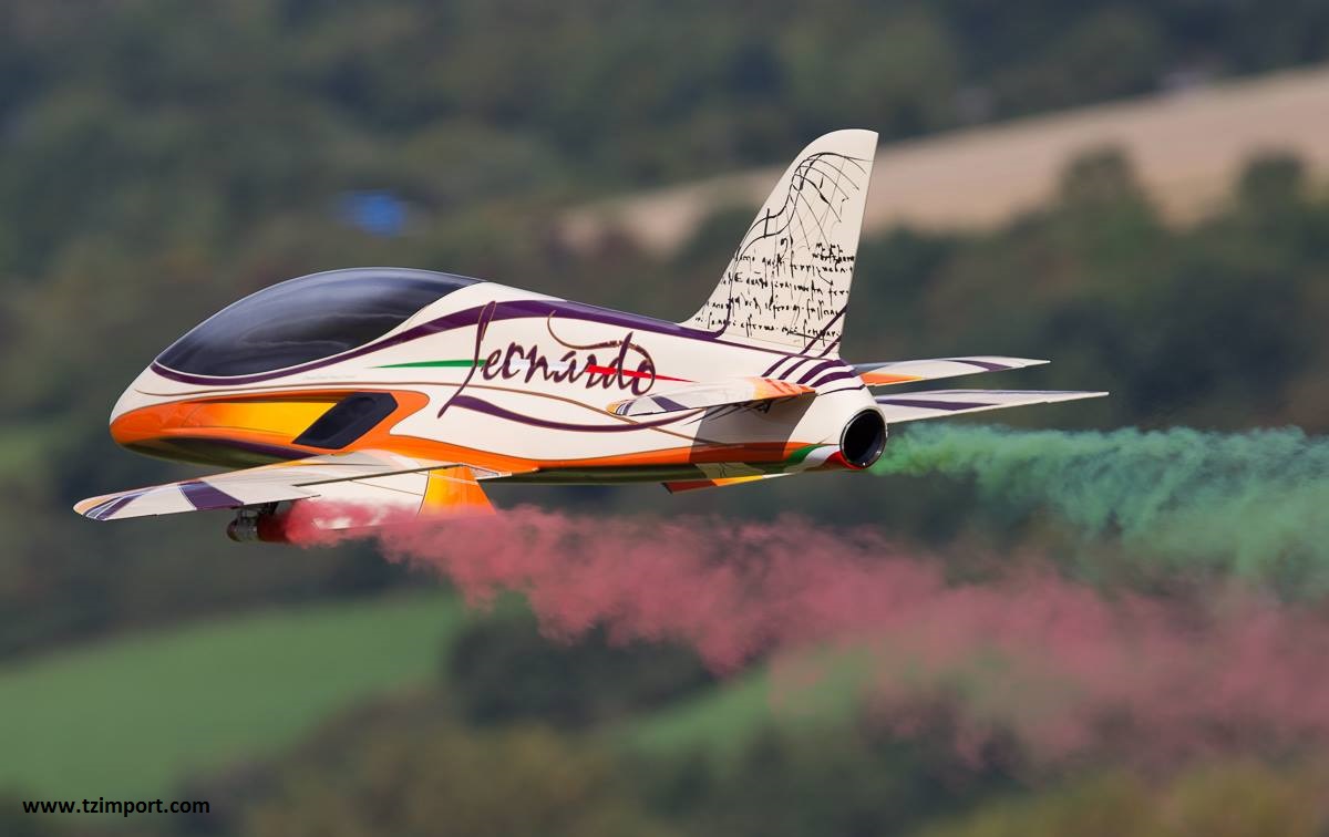 leonardo rc jet